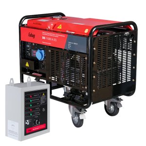 Дизельный генератор FUBAG DS 11000 A ES с электростартером и коннектором автоматики + Блок автоматики FUBAG Стартмастер (Startmaster) DS 25000 D