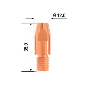 FUBAG    Контактный наконечник M10х35 мм CuCrZr D=1.6 мм (10 шт) блистер в Ростове-на-Дону фото