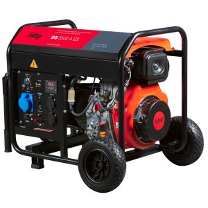 Дизельный генератор FUBAG DS 5500 A ES с электростартером и коннектором автоматики + Блок автоматики FUBAG Стартмастер (Startmaster) DS 25000 D