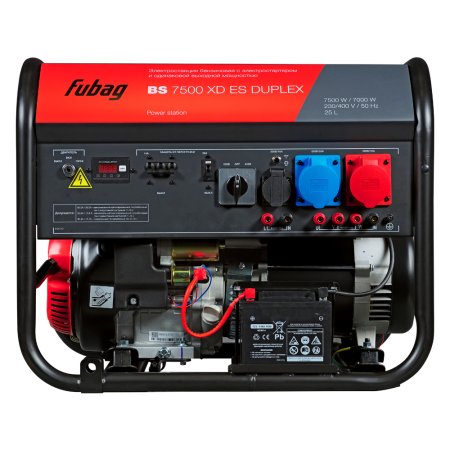 Бензиновый генератор FUBAG BS 7500 XD ES DUPLEX в Ростове-на-Дону фото