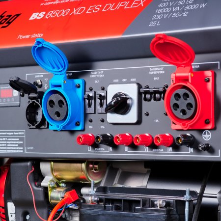 Бензиновый генератор FUBAG BS 8500 XD ES DUPLEX для одно и трехфазного режимов работы в Ростове-на-Дону фото