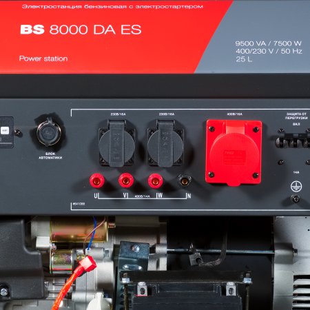 Бензиновый генератор FUBAG BS 8000 DA ES (трехфазный) с электростартером и коннектором автоматики Бензиновый генератор FUBAG BS 8000 DA ES (трехфазный) с электростартером и коннектором автоматики в Ростове-на-Дону фото