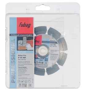 Алмазный отрезной диск FUBAG Бетон Экстра (Beton Extra) D115 мм / 22,2 мм по бетону в Ростове-на-Дону фото