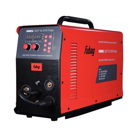 Полуавтомат сварочный инверторный FUBAG INMIG 300T W SYN PULSE с горелкой FB 400 3m Полуавтомат сварочный инверторный FUBAG INMIG 300T W SYN PULSE с горелкой FB 400 3m