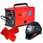 FUBAG Сварочный полуавтомат IRMIG 208 SYN PLUS (31447) + Маска сварщика Хамелеон IR 9-13N S (38072) + Сварочные краги на подкладке красные FWGN 10R (641180) в Ростове-на-Дону фото