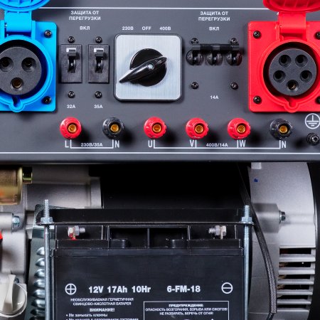 Бензиновый генератор FUBAG BS 8500 XD ES DUPLEX для одно и трехфазного режимов работы в Ростове-на-Дону фото