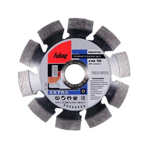 Алмазный отрезной диск FUBAG Universal Extra D125 мм/ 22.2 мм в Ростове-на-Дону фото