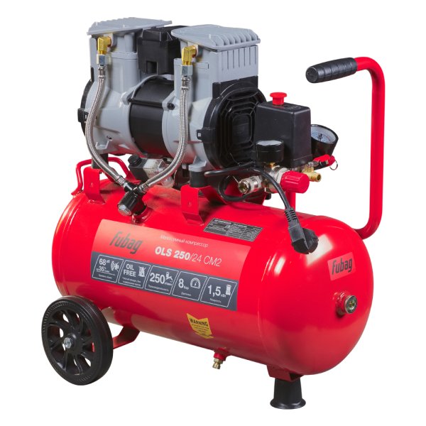 Компрессор воздушный безмасляный малошумный FUBAG OLS 250/24 CM2 + Пневмопистолет для накачки в ПОДАРОК Компрессор воздушный безмасляный малошумный FUBAG OLS 250/24 CM2 + Пневмопистолет для накачки в ПОДАРОК в Ростове-на-Дону фото